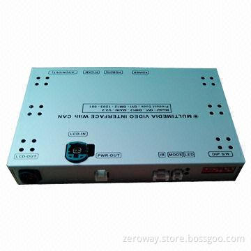 Video Solution Interface for BMW 1/3/5/7 Series, Supports DVD Player, GPS Navigation